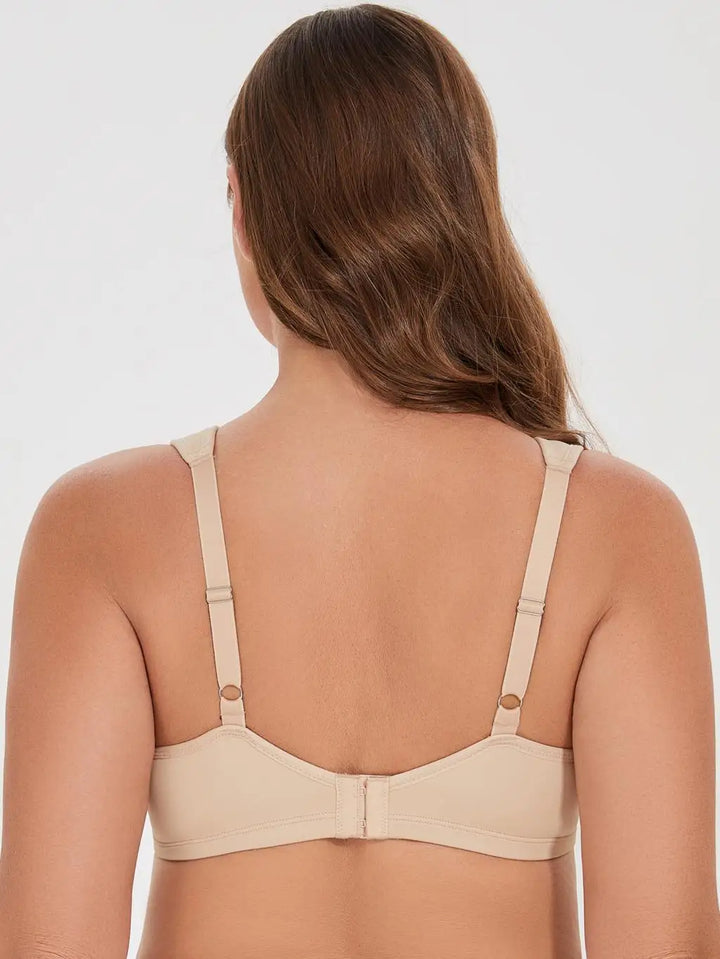 Quinn Seamless Unlined Minimizer - Black/Beige