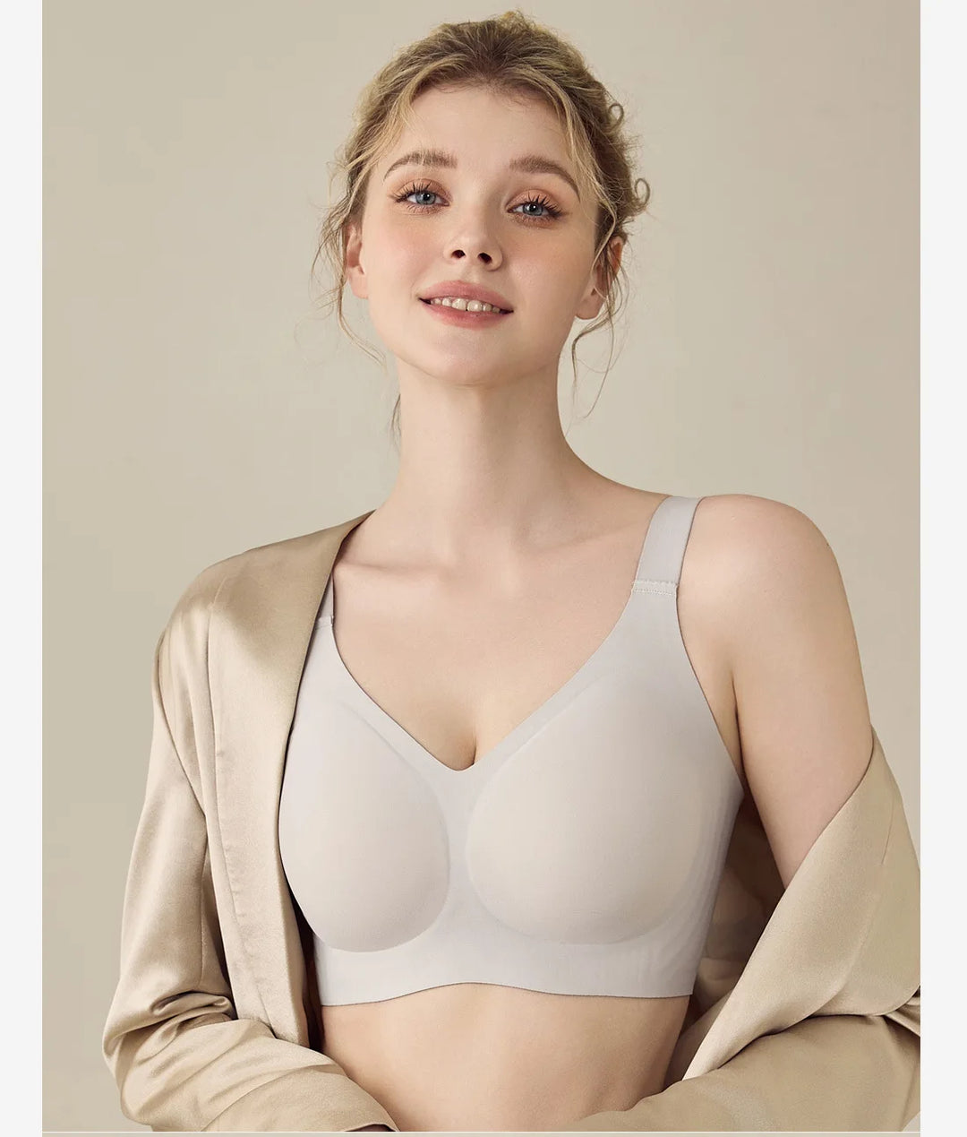 Jade Supportive Wireless Bra | M-5XL