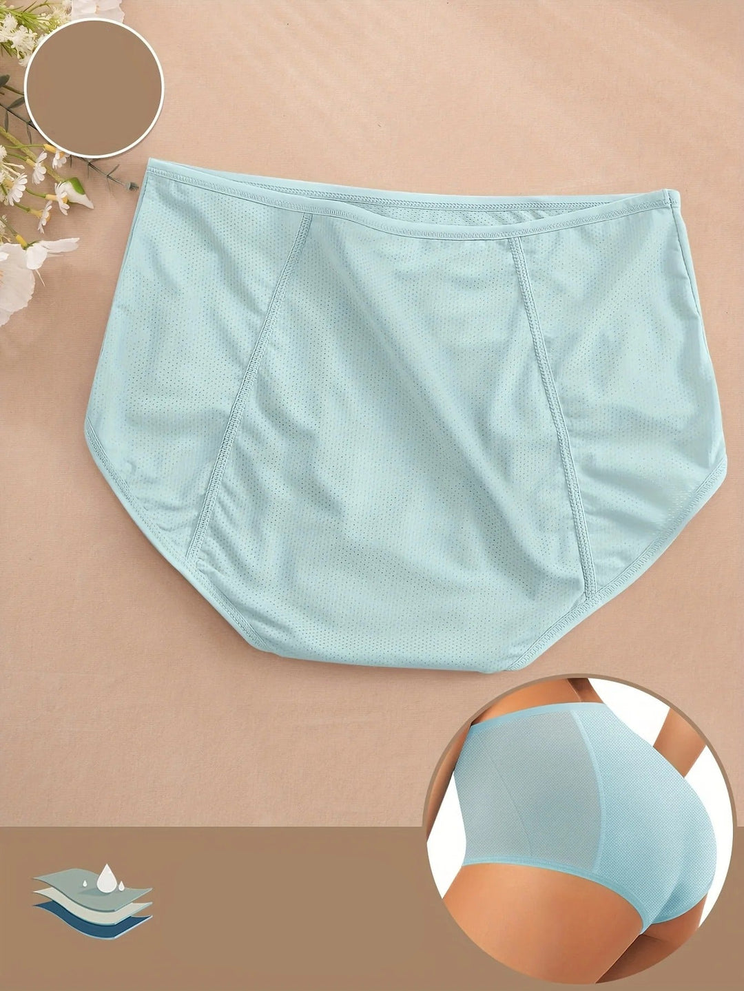 Eden Leak-Proof High Waist Underwear | Discreet Breathable & Comfy